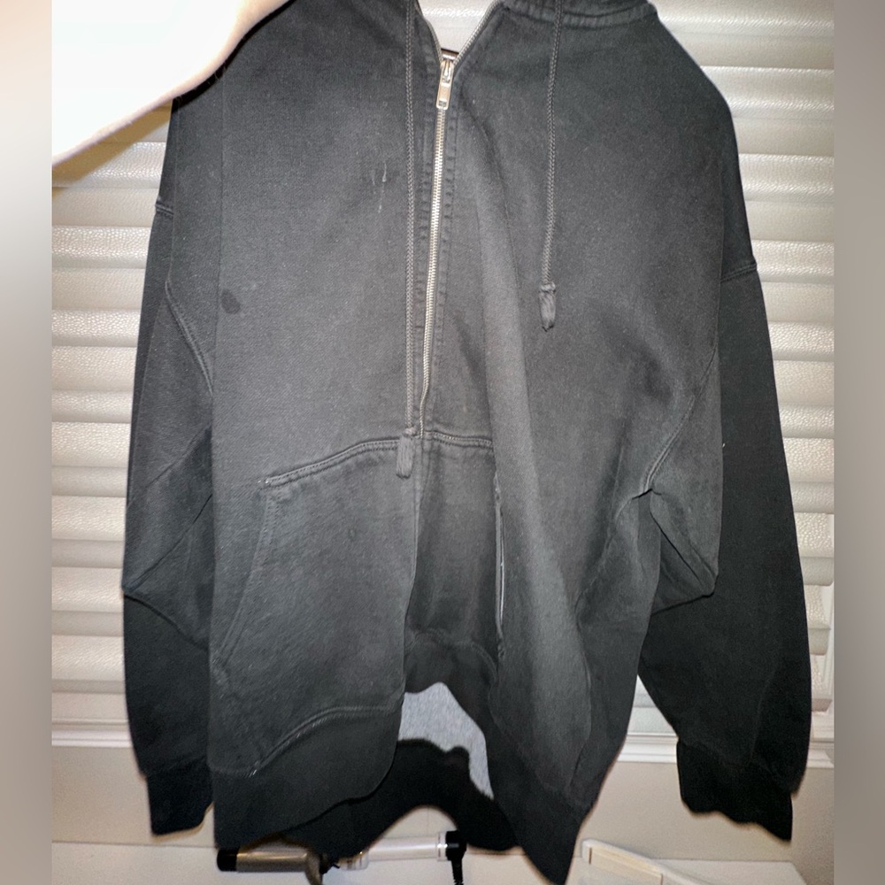 Brandy Melville Oversized Zip Up Hoodie